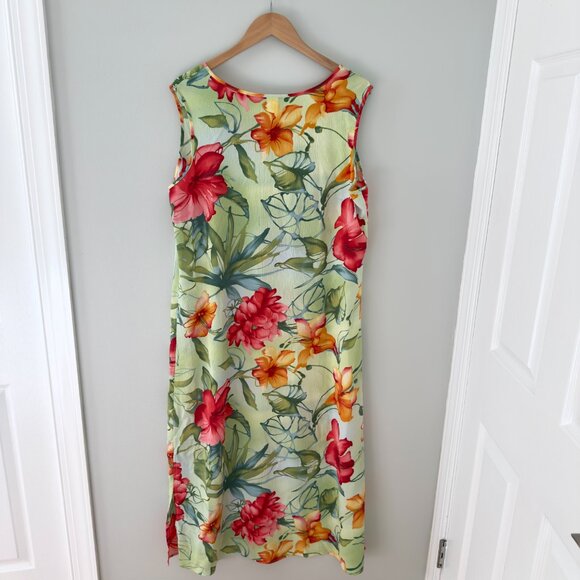 Maggie Sweet Green Floral Dress - Picture 4 of 10